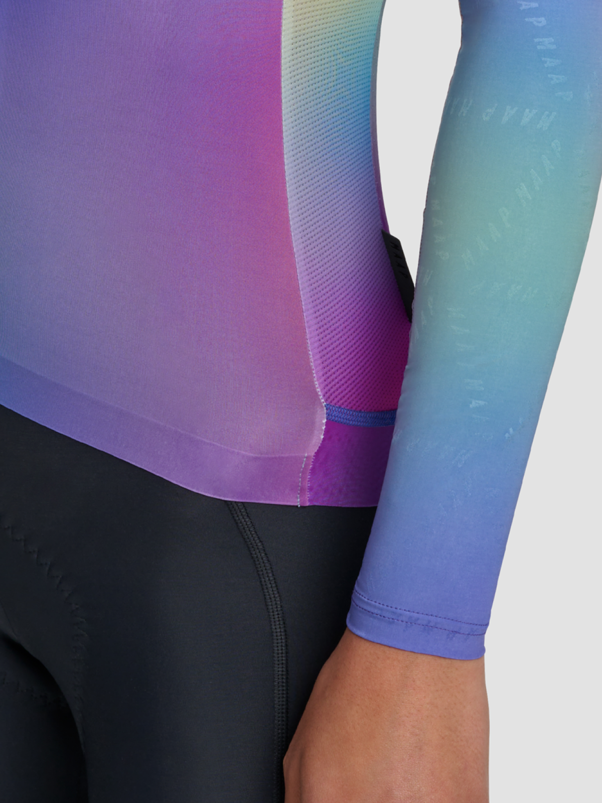 Women's Blurred Out Pro Hex LS Jersey 2.0