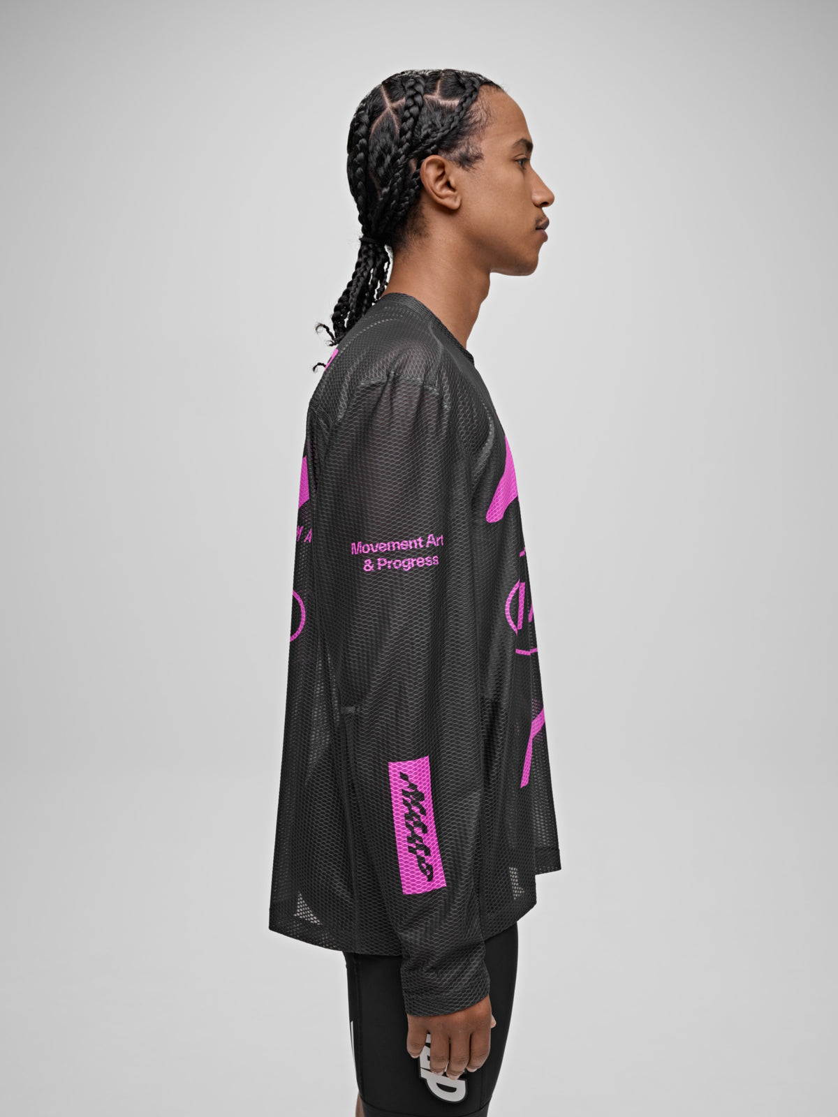 Mesh LS Tee