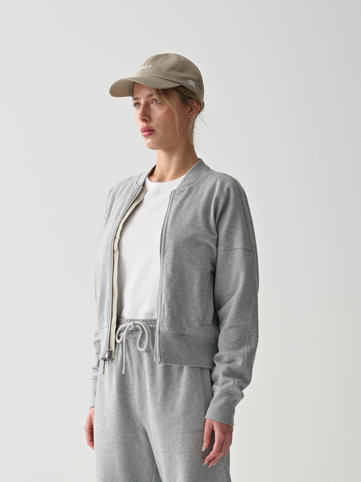 Women's Essentials Zip Crew